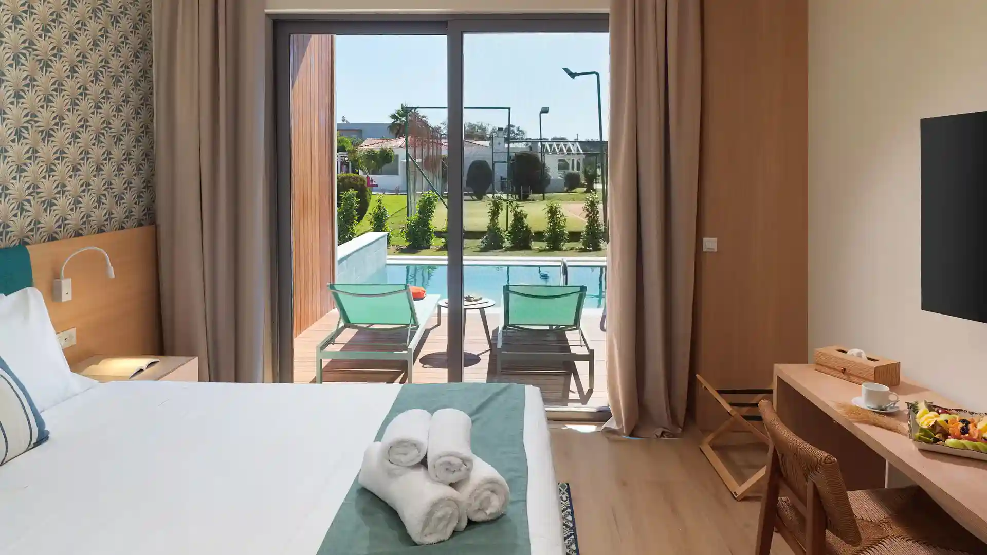 Deluxe-Zimmer mit privatem Pool