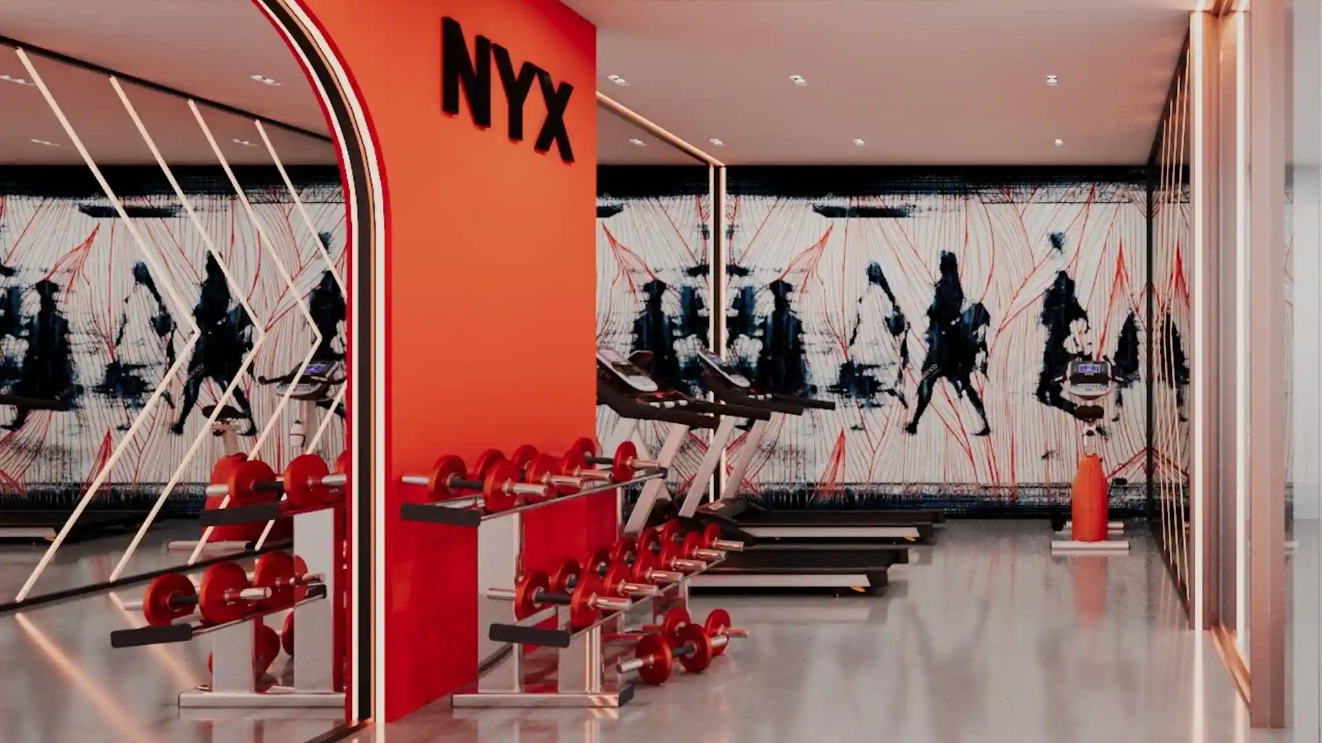 NYX Hotel Thessaloniki - Fitnessraum