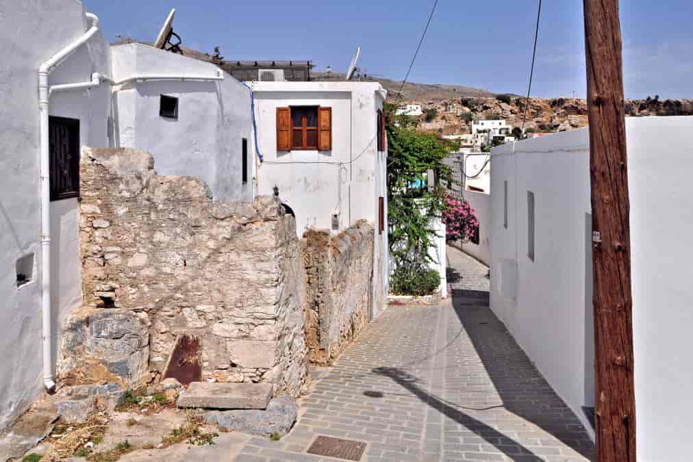 Boot-Trip zur Lindos Ortschaft