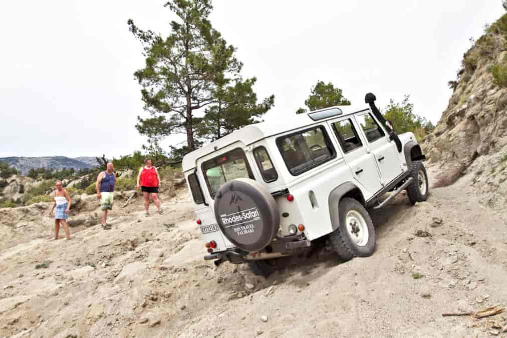 Rhodos Safari mit Allradantrieb