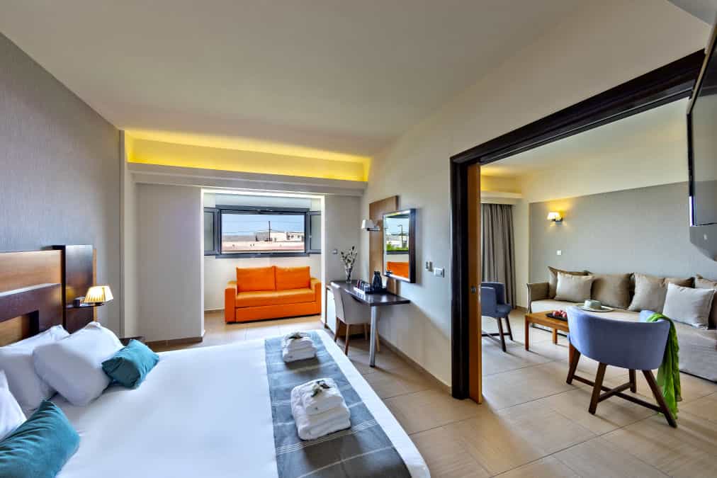 Zwei-Zimmer Suite mit Blick auf den Garten
