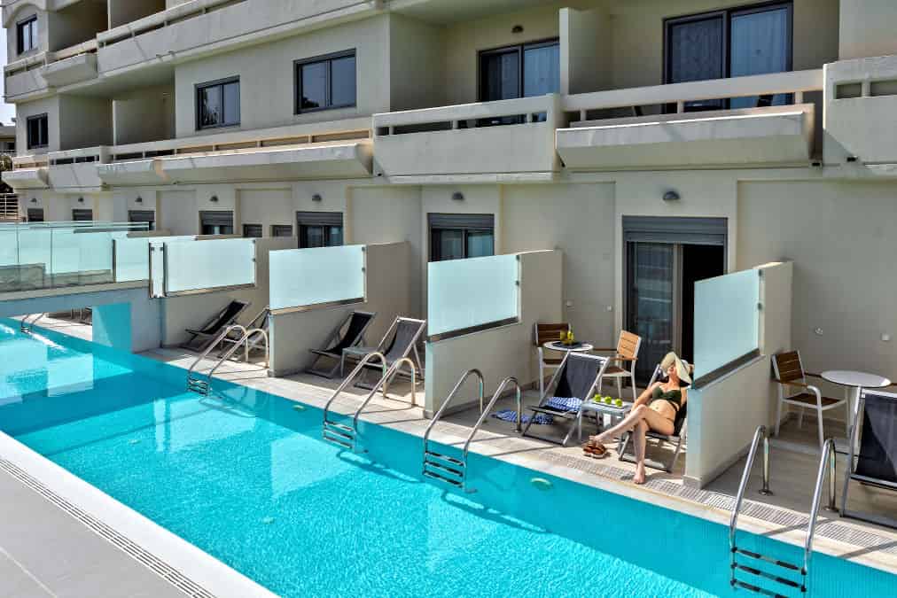 Swim-Up Suiten mit zwei Zimmern