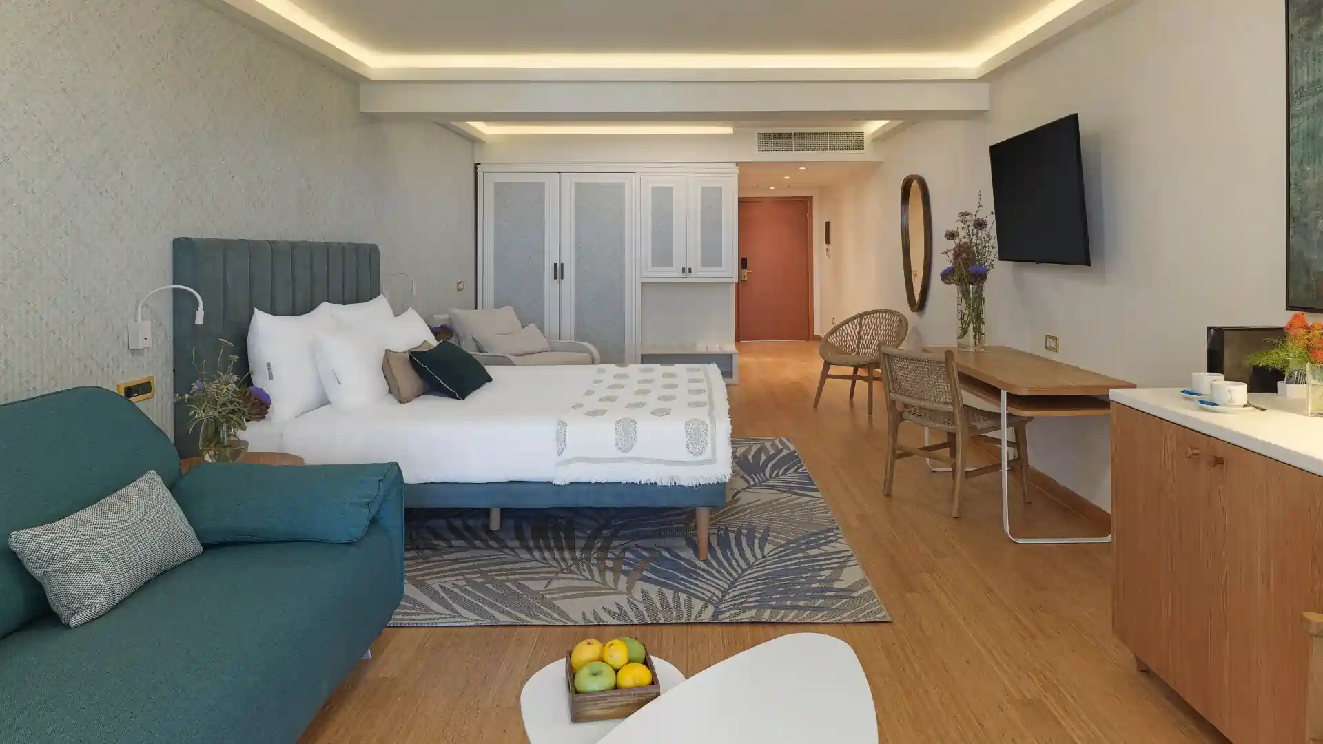 Junior Suite mit privatem Pool – Meerblick